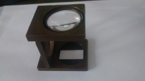 Antique brass thread counter