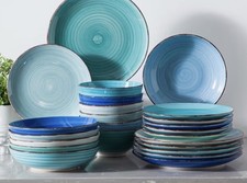 Piece dinner set blue - dinner,