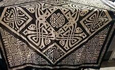 Biba Black Gold Iconic  Scarf