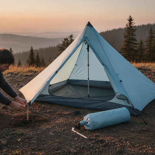 One person tent - one,