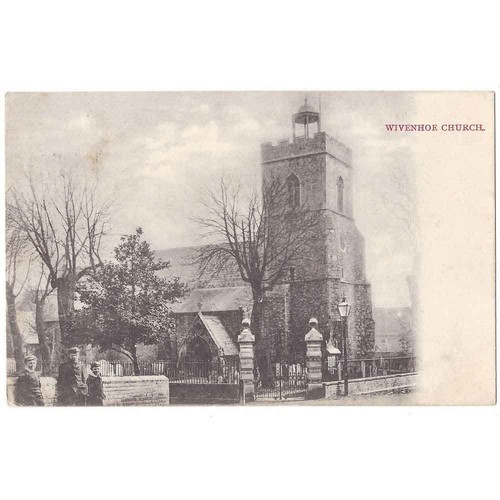 Wivenhoe church essex - church,, old