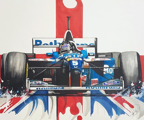 Damon hill formula one - hill,