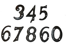 Door House Numbers Numerals in
