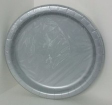 Silver Party Paper Plates