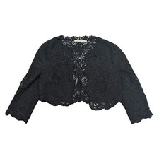 Karen Millen Black Lace Bolero