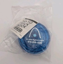 1989 Duncan Mini Yo-Yo Brand New St. Louis Airport Edition Blue Rare Vintage 