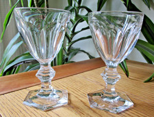 Pair Baccarat Crystal Harcourt