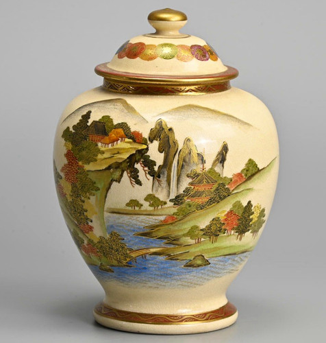 Antique japanese satsuma ware - antique,