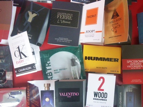 Mens fragrance minis - minis, vials