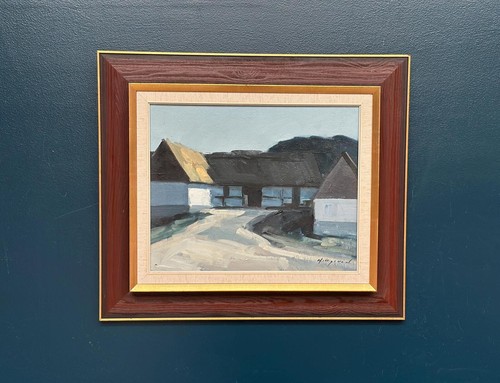 Swedish oil canvas - oil, on