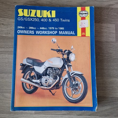 Haynes manual suzuki gsx - manual,
