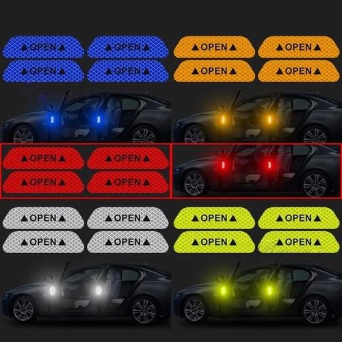 Super car door open sticker - 4x,