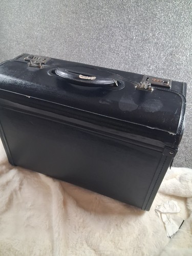 Vintage black leather - black, pilot