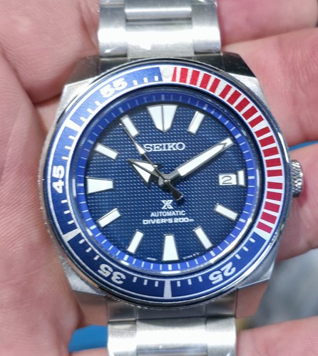 Seiko prospex samurai - x,