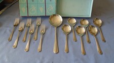 Vintage cutlery boxed cake - vintage,