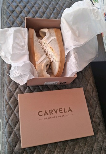 Carvela gold synthetic - gold, lace