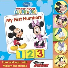 Disney Tabbed Board Numbers (Micky Mouse Club Tabbed Book)-