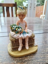 Leonardo Collection Waiting in the Wings Christine Haworth Ballet Girl Figurine