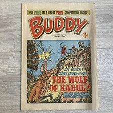 Buddy Comic #6 March 21st 1981 Vintage DC Thomson Bronze Age Comic No 6