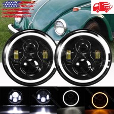7"inch Black LED Headlights