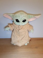 Rare Disney Star Wars Mandalorian Baby Yoda Build A Bear Grogu The Child Plush