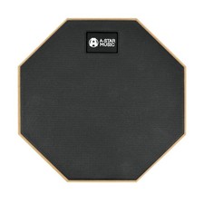 A-Star Practice Drum Pad 8-inch Silent Snare Rubber Single-Sided Pad