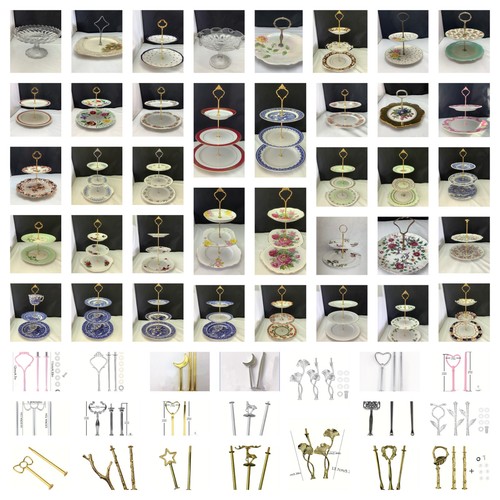 Vintage china cake stand - china,