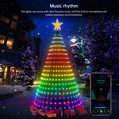 Smart rgb christmas tree - smart, fairy