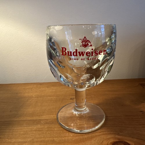 Vintage budweiser beer goblet - budweiser,
