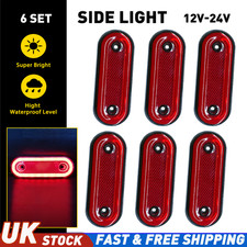 Red led side - red, marker