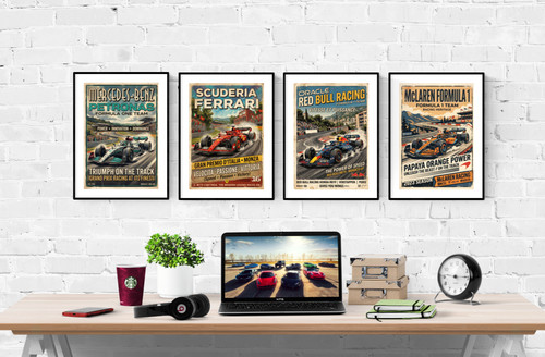Formula one racing vintage - formula,