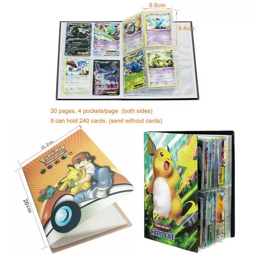 Pokemon cards album book list - album,