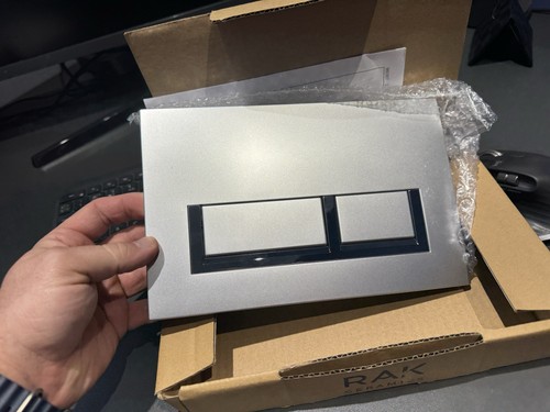 Rectangular flush plate - flush, rak