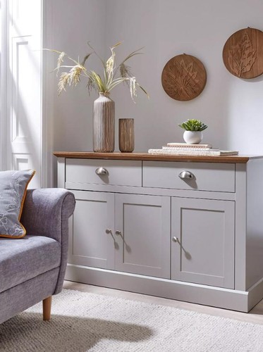 Crawford large sideboard grey - crawford,