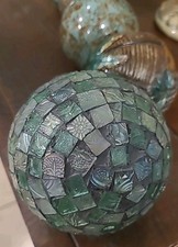 Set decorative glass orb - set,