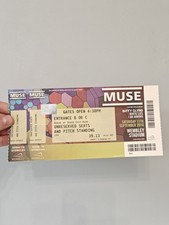 MUSE In Wembley Stadium September 2010 Ticket Stub Used 