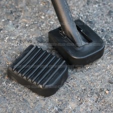 1x Universal Motorcycle Parts Foot Kickstand Extension Plate Stand Rubber Pad