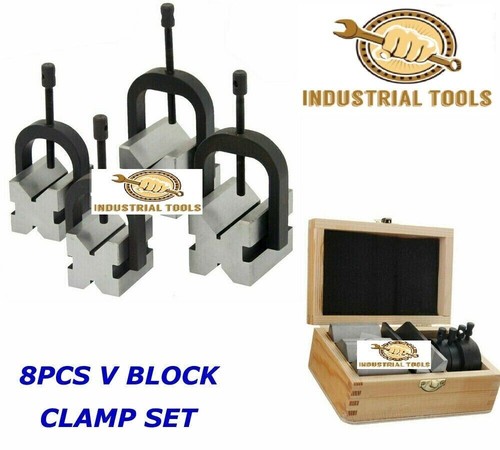 8pc precision engineers vee - precision,
