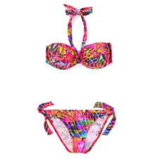 ASDA PINK MULTICOLOUR SWIMMING