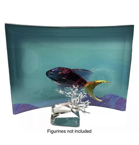Swarovski fish crystal display - swarovski,