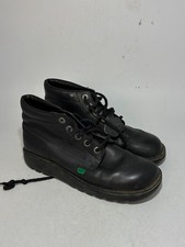 Kickers Unisex Black Lace Up Ankle Boot Size UK 7 EUR 41 #CS
