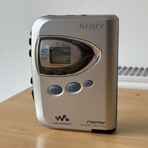 Sony walkman fx290 fm - sony, am/fm