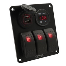 3 Gang Switch Panel with