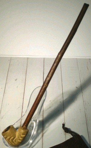 Antique long clay - antique,