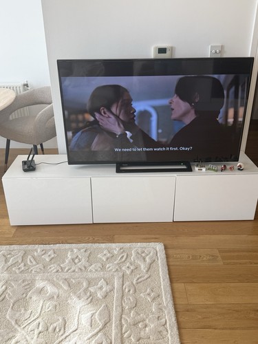White ikea stand 180 cm - tv, –
