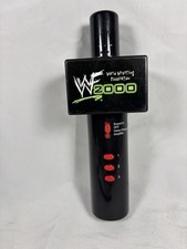 Vintage WWF Voice Changing Sound FX Microphone Working Rare