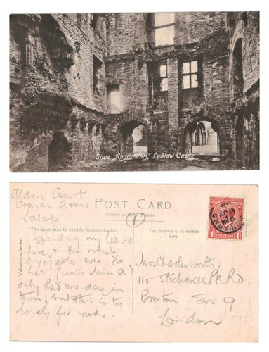 Vintage postcard state - vintage,