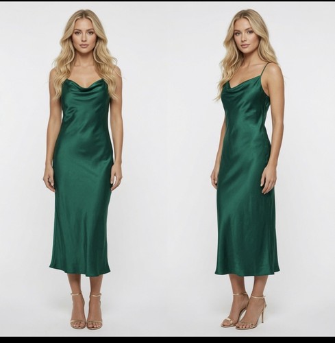 Rat and boa green midi - rat, slip