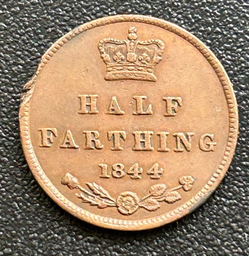 1844 half farthing - half,