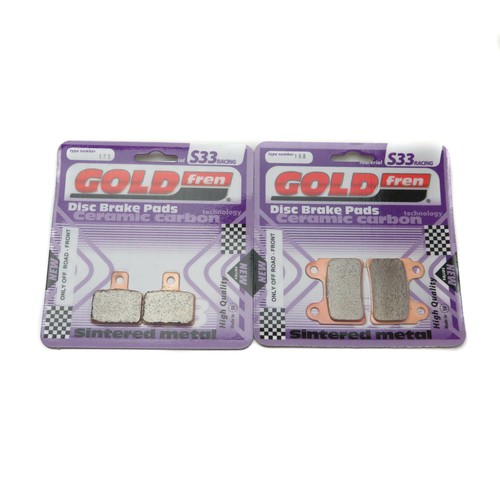 Goldfren s33 brake pads front - goldfren,